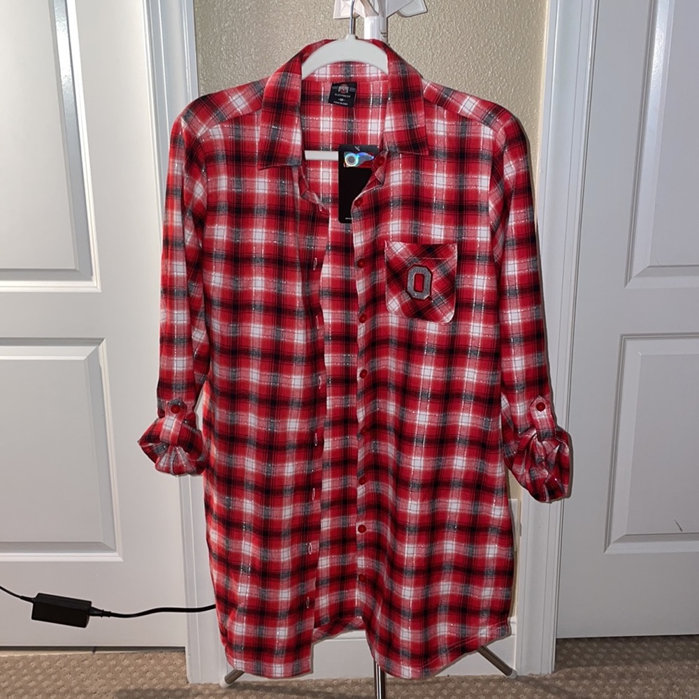 Ohio State Sleepwear Night Gown Size M NWT